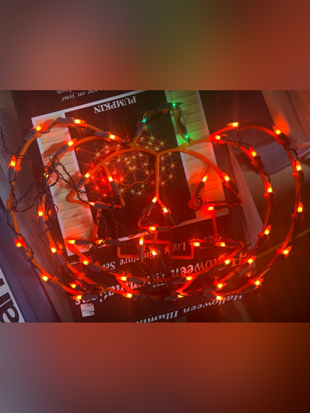 Ergobaby Halloween Pumpkin Light Set - Orange - Picture 3 of 3